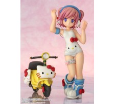 Hello Kitty to Issho Block Crash 123 PVC Statue Shizuku Minase 18 cm